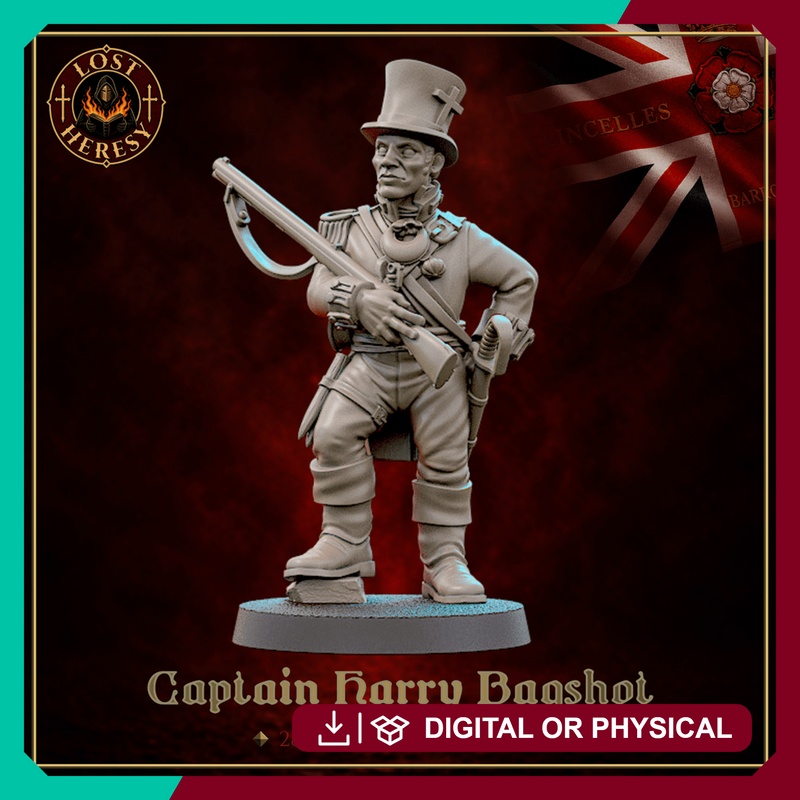 British Gothic Napoleonic Junior Offcer - Only-Games