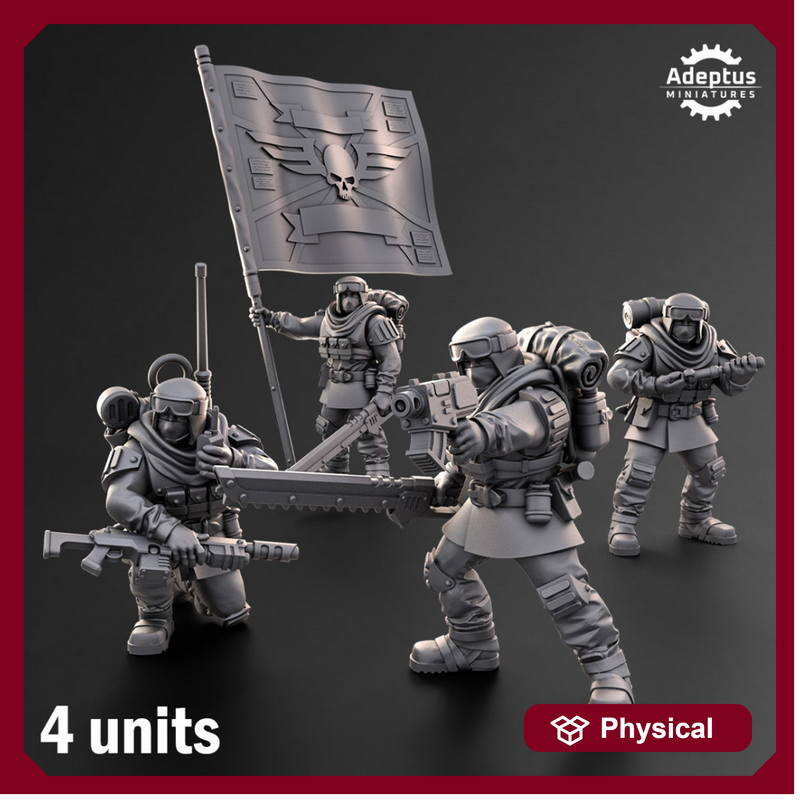 Command Squad. Khaleeth Regiment. Imperial Guard