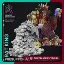 Rat King - Undead Cryptid - Cryptids of the Darkwoods -  PRESUPPORTED - Illustrated and Stats - 32mm scale