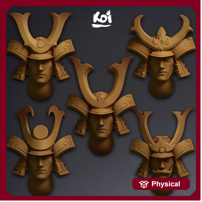 Wavestriders - Miniature heads