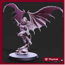 Drow Demonic Harpy Pose 1