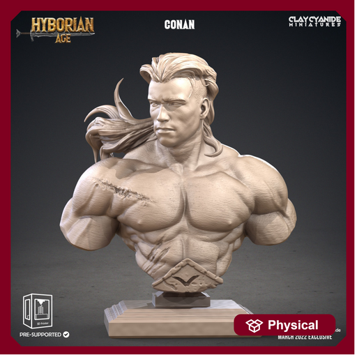 Conan Bust - Only-Games