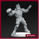 05 human thrower Fantasy Football 32mm