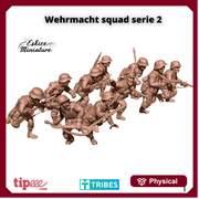 Wehrmacht german Squad 2 (x10) - 28mm - Only-Games