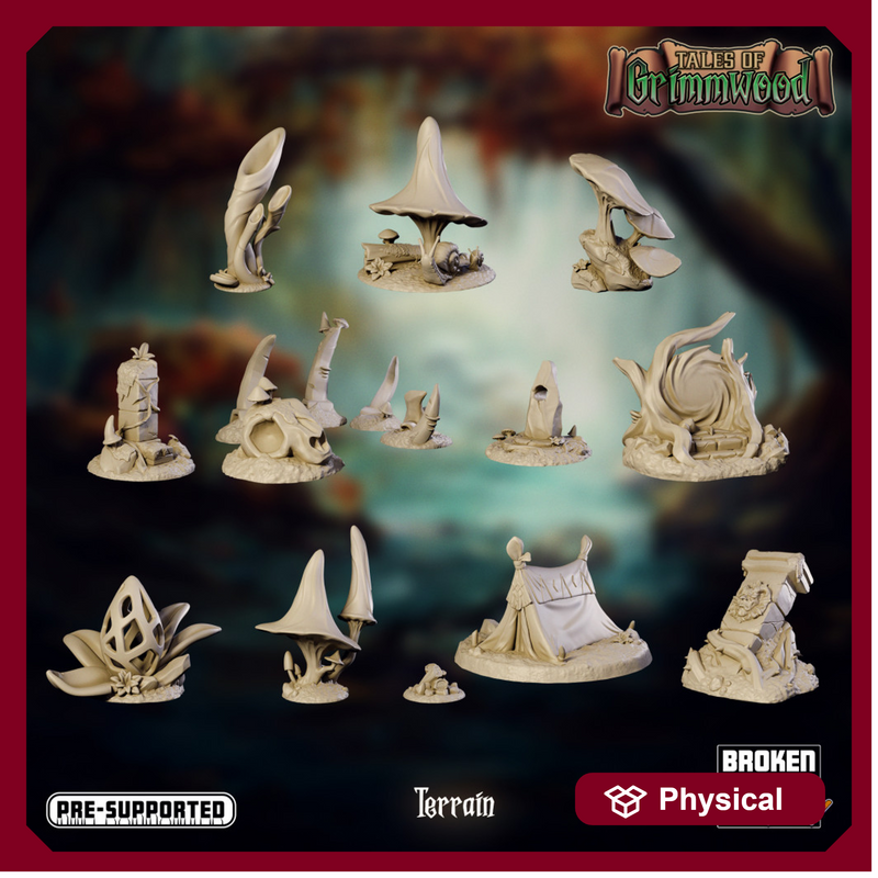 Tales of Grimmwood- Terrain Set
