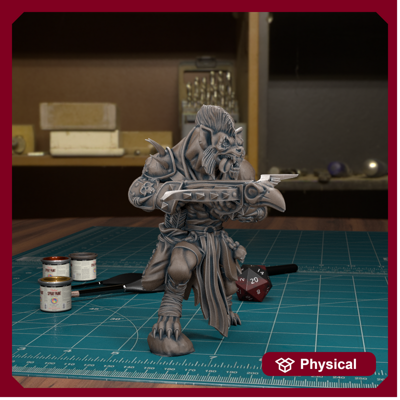 Gnoll Crossbow - TytanTroll Miniatures - DnD - Fantasy - Only-Games