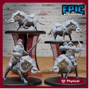 Dwarf Army Warthog Mount Rider Set
