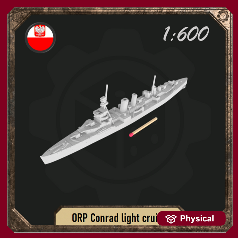 1/600 ORP Conrad light cruiser