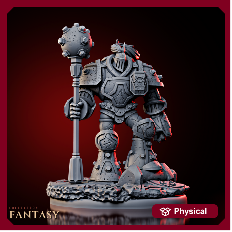 Steam Knight w/ Mace - Only-Games