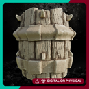 Barrel 4 - Tavern and Market Prop STL for DnD & Wargaming