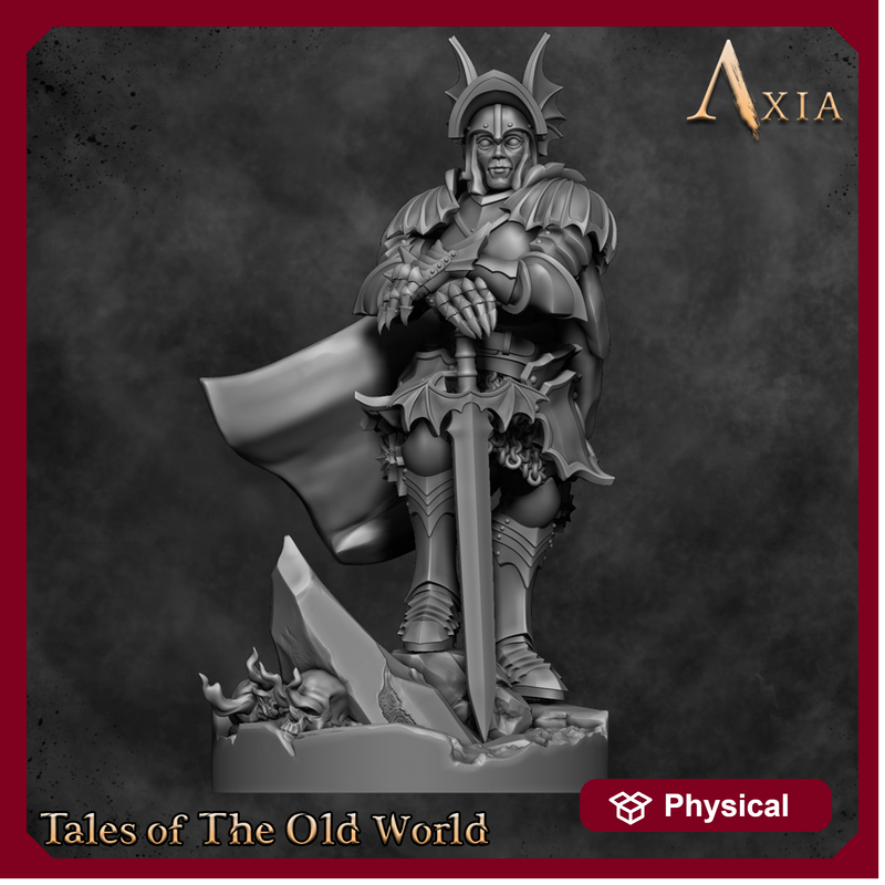 NAX047 Lord Arkonash of the Blood Raiders Vampire with weapon pack