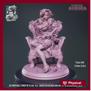 Vampire Aurora - Gothic PinUp Girl - 75mm