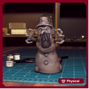 Creepy Snowman 01 - TytanTroll Miniatures - DnD - Fantasy - 32mm