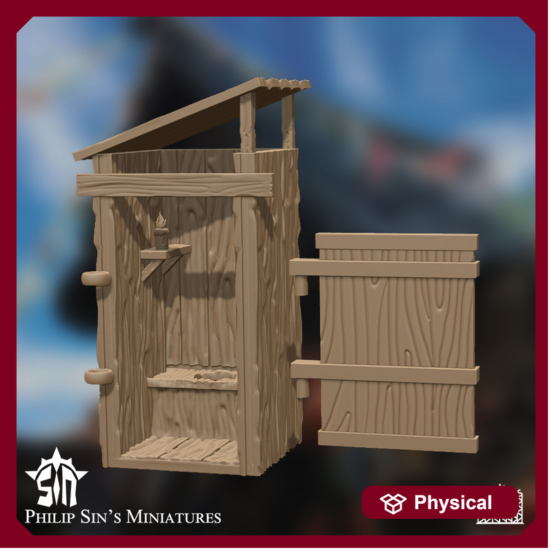 Medieval Outhouse