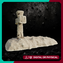 Tomb with Tombstone 4 - Graveyard Terrain STL, DnD & Wargaming Scenery
