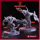 Berserker Demons - Demon's Gate - CastNPlay - Terrain Wargaming D&D DnD 28mm 32mm 40mm 54mm