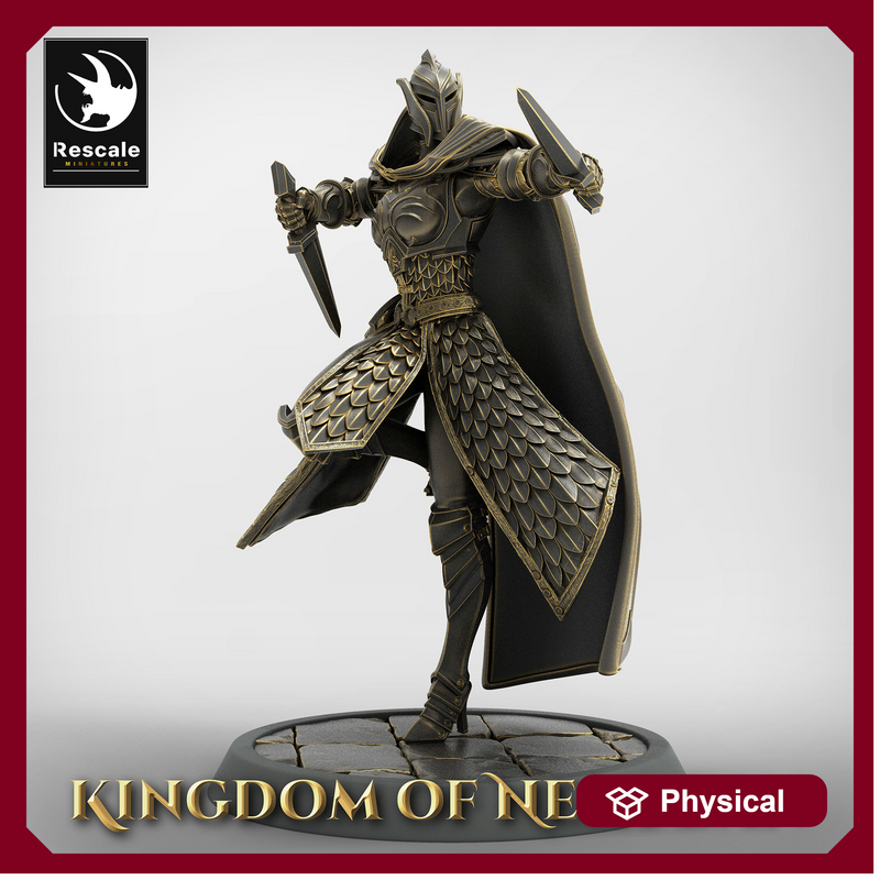 Elf Soldier Dual Dagger Stance Helm - Only-Games