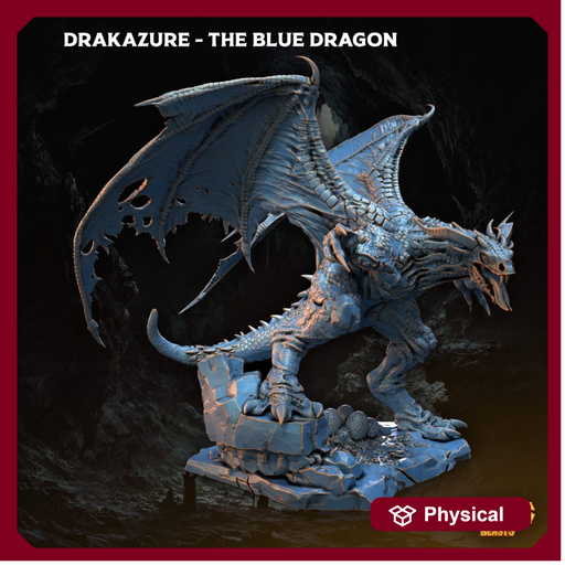 Drakazure- Blue dragon - Only-Games
