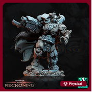 Armari Headhunters - Chaos Lord | Sci-Fi Miniature SpellJammer| 28mm,32mm Scales | 54mm, 75mm TALL | Resin Mini Unpainted |Archvillain Games - Only-Games