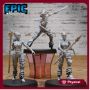 Dark Elf Gladiator Female Set