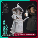 Nana - Black Witch - PRESUPPORTED - 32mm scale