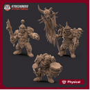 Orc Command Group (3 Orcs)