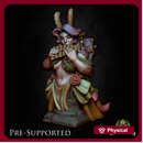 [BUST] Cybel The Satyr [PRE-SUPPORTED] 32mm Female Druid Bard