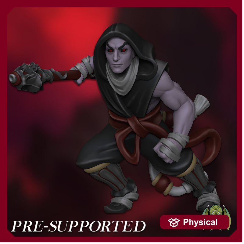 Alternative Valerius The Shadow Monk [PRE-SUPPORTED] Rogue Assasin Vampire