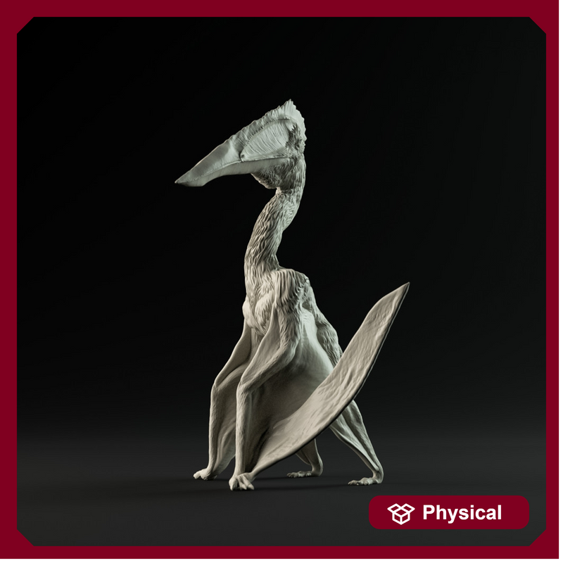 Hatzegopteryx standing 1-35 scale pterosaur - Only-Games
