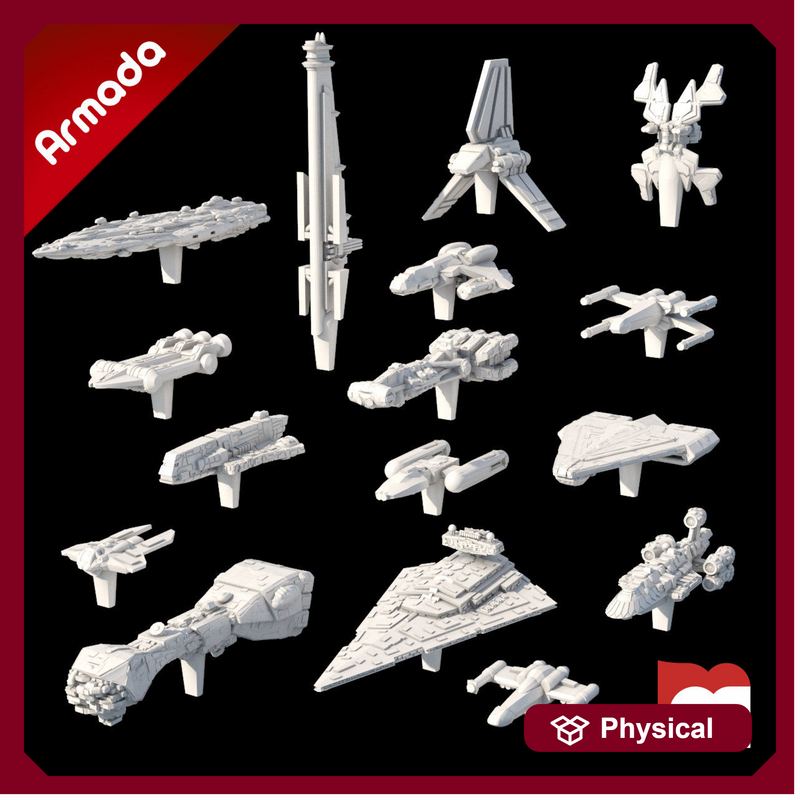 (Armada) Outer Rim Non-Player Ship Set