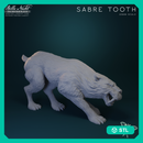 Sabre Tooth Tiger | 32mm STL
