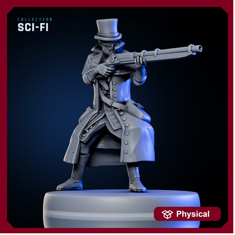 Doctor Gibbs w/ Rifle - Only-Games