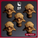 Techno Priests Type 1 - Miniature Heads