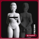 Sub Series 95a - Naked & Bound Kneeling Female Prisoner Slave