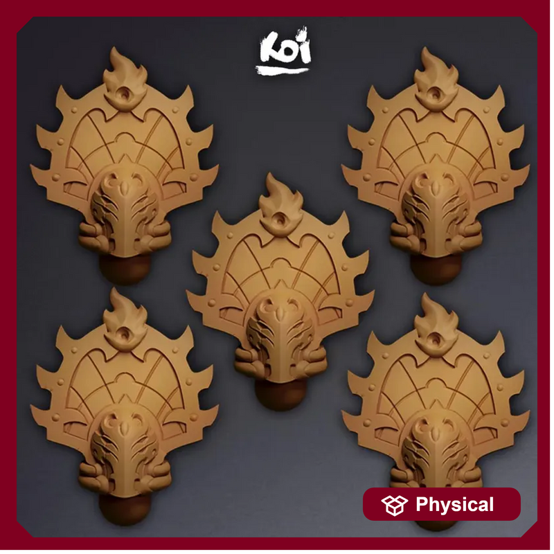 Warp Allseers Type 4 - Miniatures Heads