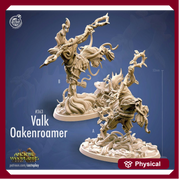 Valk Oakenroamer, Blight Centaur Dungeons and Dragons | 28mm, 32mm, 75mm | Pathfinder | Unpainted Resin 3d printed | Ylthari's Guardians - Only-Games