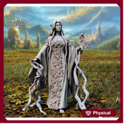 Female Druid PC / NPC | Unpainted Miniature | 28mm, 32mm,54mm,75mm, 100mm Scales | Pathfinder Figure | DnD | RPG Figurine  | - Only-Games