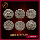 Clue or Objective Markers for Fantasy or Silver Bayonet