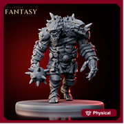 Ettin w/ Mace - Only-Games
