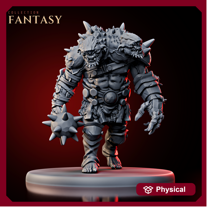 Ettin w/ Mace - Only-Games