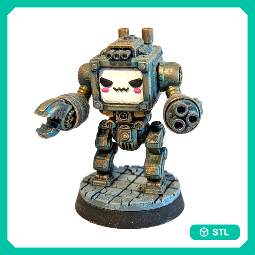 UWU Steam Force Clipper Mech Tabletop Miniature - Only-Games