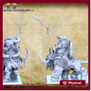 Stone beast ogre rider