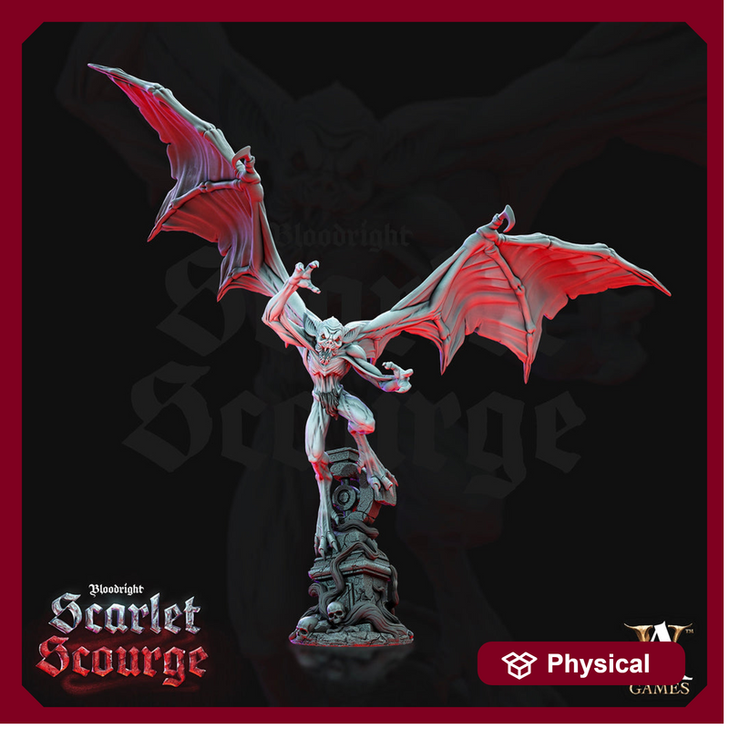 Feral Vampire Spawn | 28mm and 32mm Scales | Undead Dungeons and Dragons 5e Miniatures | Pathfinder | DnD Figurine | Archvillain Games - Only-Games