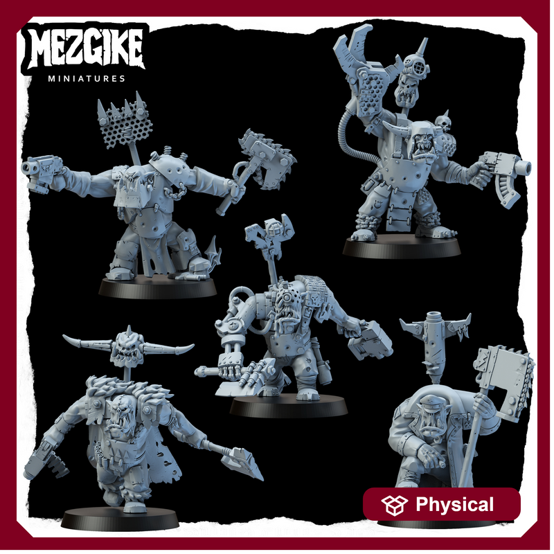 Lootenant bully mob 'A' (5 physical miniatures)