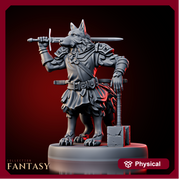 Dog Centaur w/ Sword & Hammer 1 - Only-Games