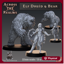 Elf Druid & Bear