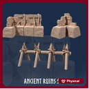 Ancient Ruins Set: Spikes & Ruins (3 Models)