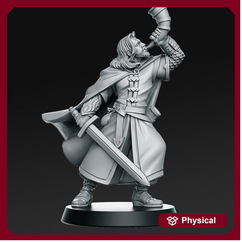 Orlando Bogamir - Human- 32mm - DnD -