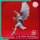 Owlin Fighter - Tabletop Miniature (Pre-Supported)