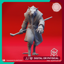 Wererat - Master - Tabletop Miniatures (Pre-Supported)